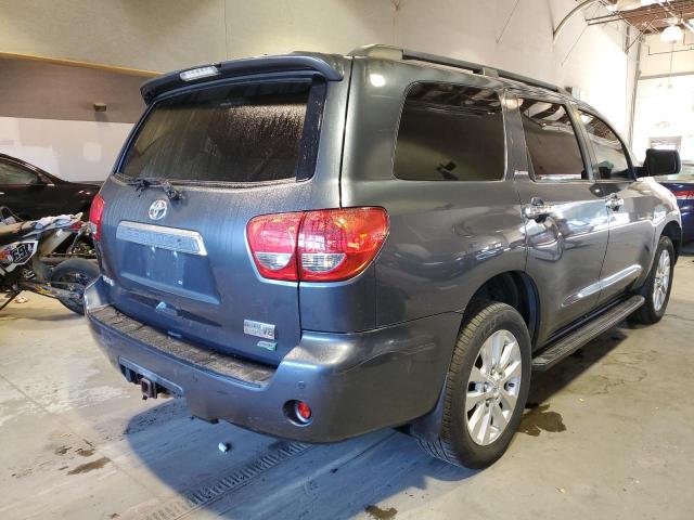 5TDDW5G12AS023984 - 2010 TOYOTA SEQUOIA PLATINUM GRAY photo 3