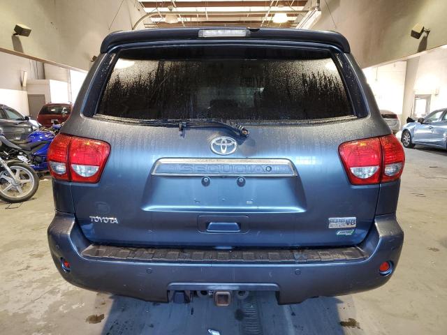 5TDDW5G12AS023984 - 2010 TOYOTA SEQUOIA PLATINUM GRAY photo 6