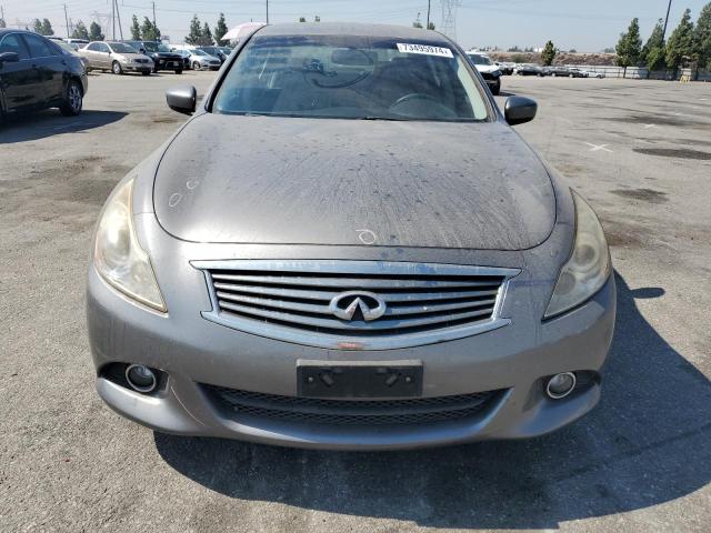 JN1CV6AP2DM304221 - 2013 INFINITI G37 BASE GRAY photo 5