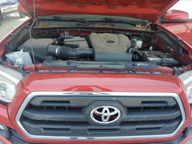 3TMAZ5CN6HM032152 - 2017 TOYOTA TACOMA DOUBLE CAB RED photo 11