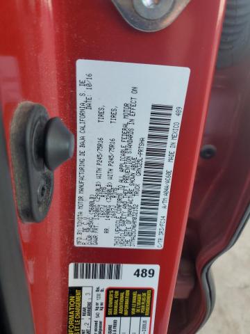 3TMAZ5CN6HM032152 - 2017 TOYOTA TACOMA DOUBLE CAB RED photo 12