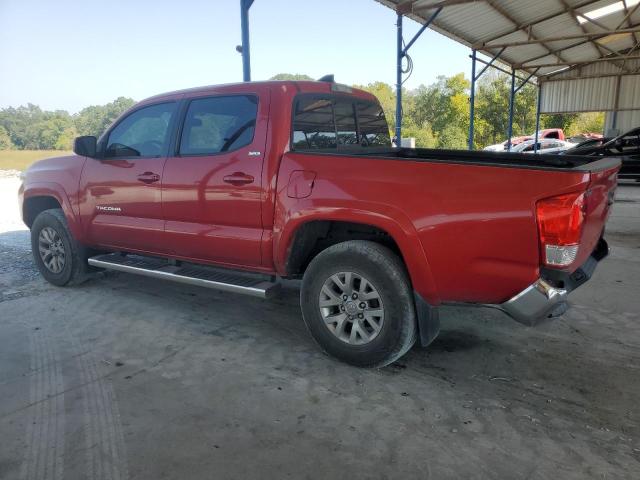 3TMAZ5CN6HM032152 - 2017 TOYOTA TACOMA DOUBLE CAB RED photo 2