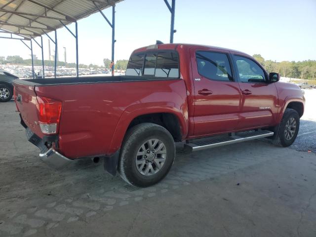 3TMAZ5CN6HM032152 - 2017 TOYOTA TACOMA DOUBLE CAB RED photo 3