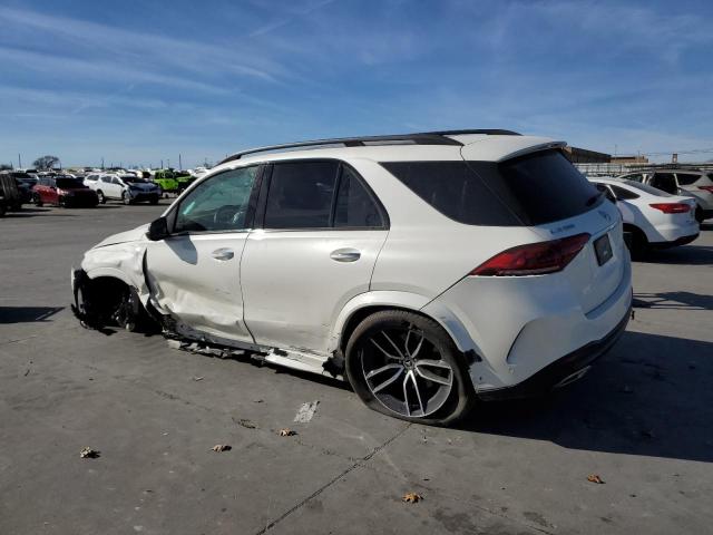 4JGFB8GB7MA573189 - 2021 MERCEDES-BENZ GLE 580 4MATIC WHITE photo 2