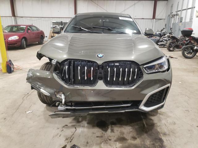 5UXCY6C02M9G80619 - 2021 BMW X6 XDRIVE40I GREEN photo 5