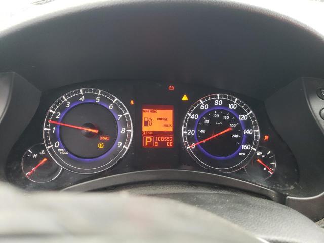 JNKAJ09F68M356657 - 2008 INFINITI EX35 BASE Սև լուսանկար 9