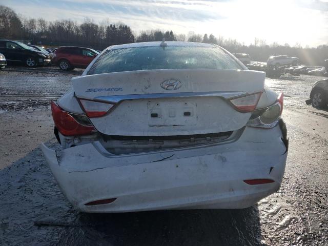 5NPEB4AC2DH749567 - 2013 HYUNDAI SONATA GLS WHITE photo 6