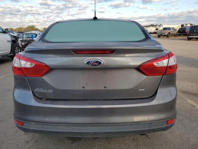 1FADP3F24DL314087 - 2013 FORD FOCUS SE GRAY photo 6