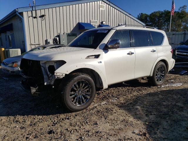 JN8AY2NF1K9351315 - 2019 NISSAN ARMADA PLATINUM WHITE photo 1