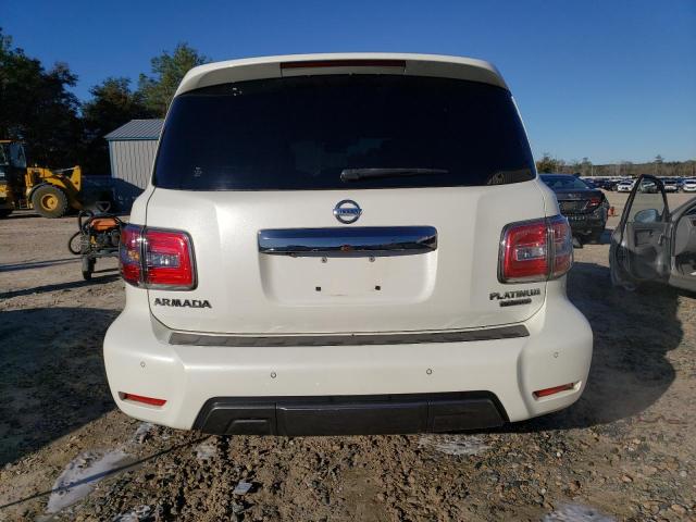 JN8AY2NF1K9351315 - 2019 NISSAN ARMADA PLATINUM WHITE photo 6