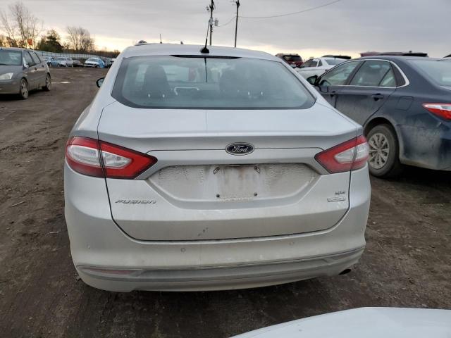 1FA6P0HD3E5381825 - 2014 FORD FUSION SE SILVER photo 6