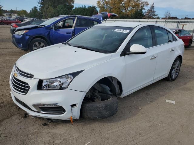 1G1PG5SBXG7224621 - 2016 CHEVROLET CRUZE LIMI LTZ WHITE photo 1