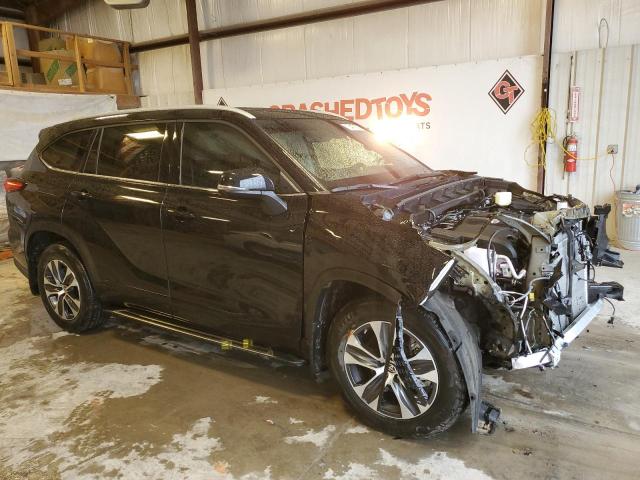5TDHZRBH4NS243766 - 2022 TOYOTA HIGHLANDER XLE შავი ფოტო 4