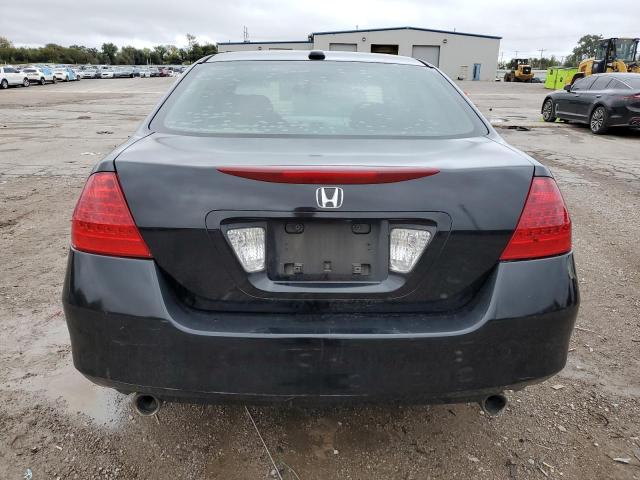 1HGCM66507A055044 - 2007 HONDA ACCORD EX BLACK photo 6