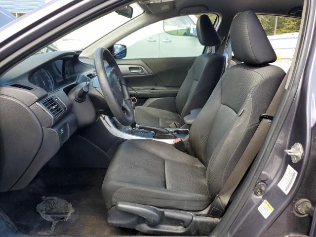 1HGCR2F33FA037788 - 2015 HONDA ACCORD LX GRAY photo 7