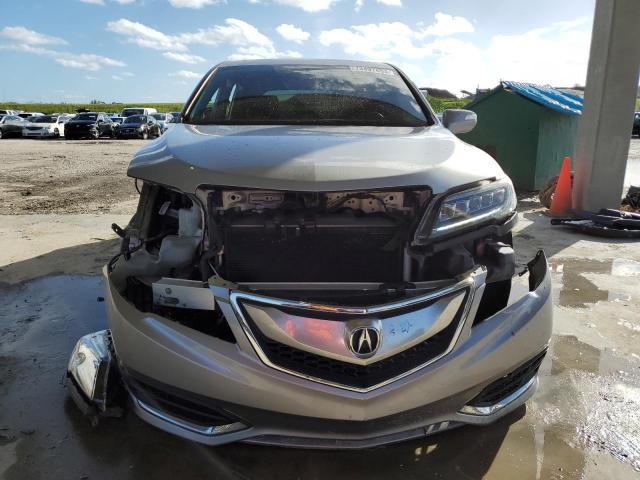 5J8TB3H3XHL011283 - 2017 ACURA RDX SILVER photo 5