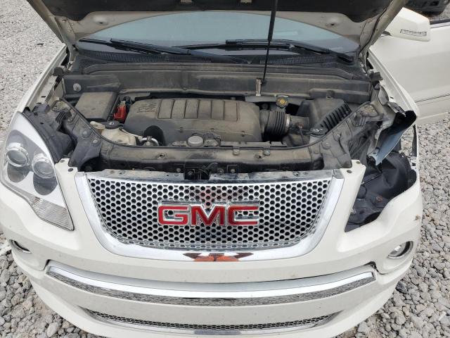 1GKKRTEDXCJ331232 - 2012 GMC ACADIA DENALI WHITE photo 12