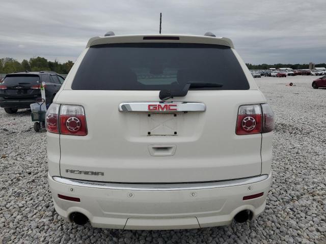 1GKKRTEDXCJ331232 - 2012 GMC ACADIA DENALI WHITE photo 6