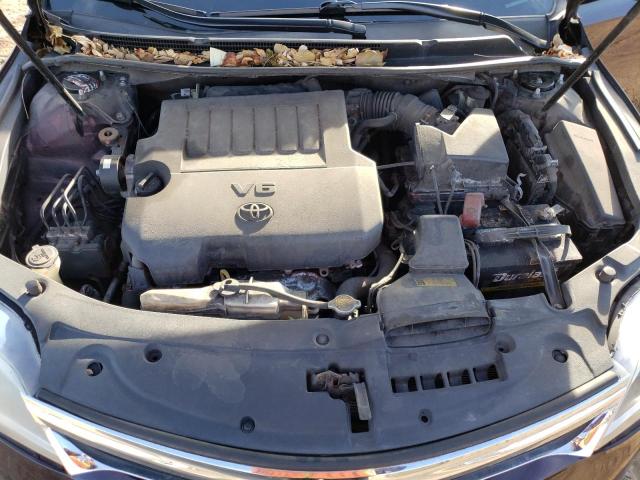 4T1BK1EB7DU043036 - 2013 TOYOTA AVALON BAS 紫色 照片 11