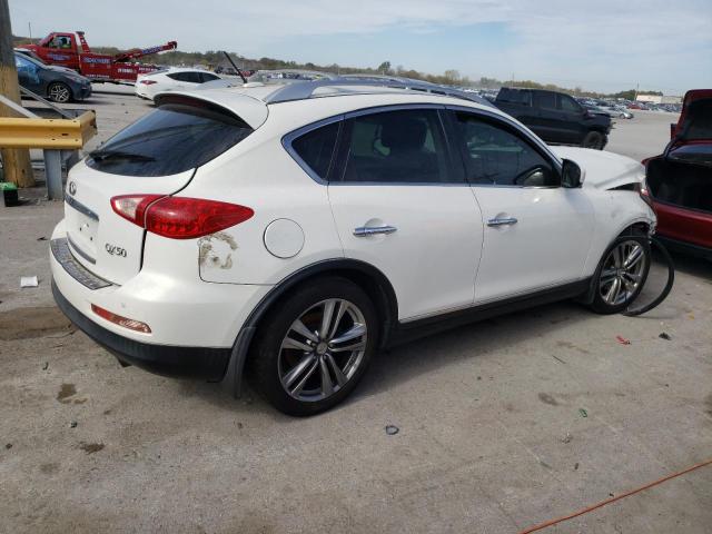 JN1BJ0HP8FM730783 - 2015 INFINITI QX50 WHITE photo 3