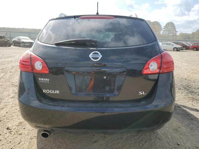 JN8AS58T58W303198 - 2008 NISSAN ROGUE S BLACK photo 6