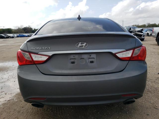 5NPEC4AC8CH451598 - 2012 HYUNDAI SONATA SE GRAY photo 6