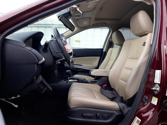 5J6TF2H50EL003083 - 2014 HONDA CROSSTOUR EXL მუქწითელი ფოტო 7