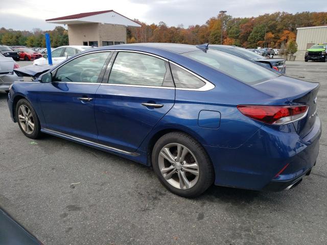 5NPE34AF7KH816717 - 2019 HYUNDAI SONATA LIMITED BLUE photo 2