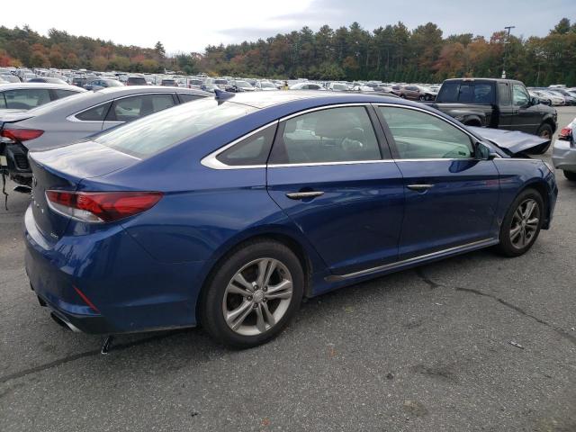 5NPE34AF7KH816717 - 2019 HYUNDAI SONATA LIMITED BLUE photo 3