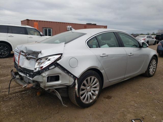 W04GS5EC8B1083127 - 2011 BUICK REGAL CXL SILVER photo 3