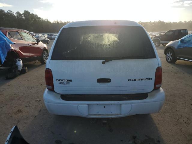 1D4HR38N03F513344 - 2003 DODGE DURANGO SPORT WHITE photo 6