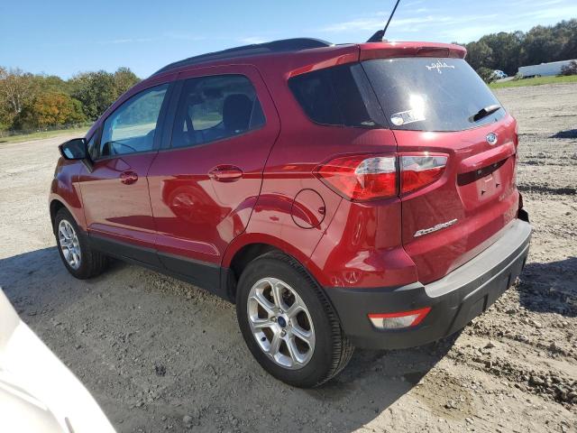 MAJ3S2GE9MC437462 - 2021 FORD ECOSPORT SE RED photo 2