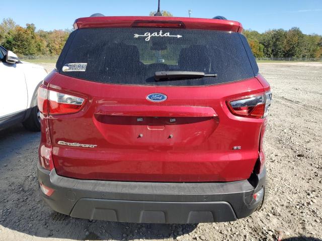 MAJ3S2GE9MC437462 - 2021 FORD ECOSPORT SE RED photo 6