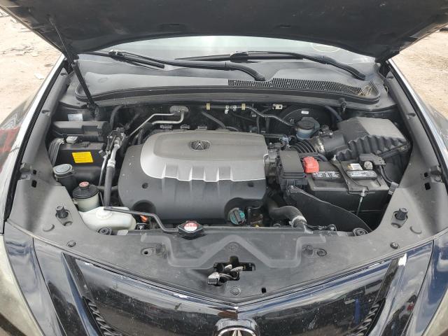 2HNYB1H46AH502884 - 2010 ACURA ZDX TECHNOLOGY BLACK photo 11