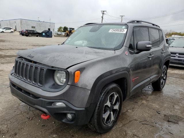 ZACNJBC13KPJ96092 - 2019 JEEP RENEGADE TRAILHAWK BLACK photo 1