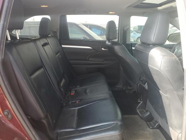 5TDJKRFH2ES009934 - 2014 TOYOTA HIGHLANDER XLE RED photo 11