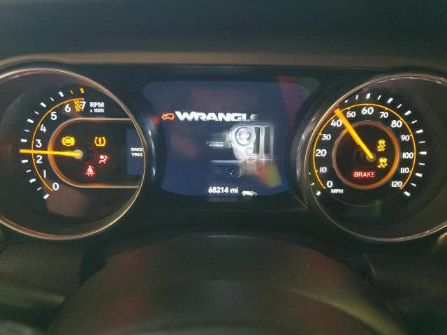 1C4HJXDG9JW144869 - 2018 JEEP WRANGLER U SPORT BLACK photo 9