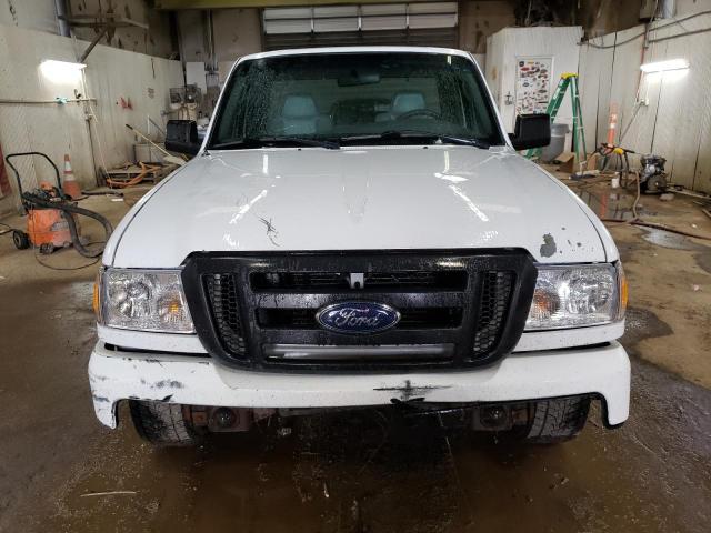 1FTYR10D67PA11765 - 2007 FORD RANGER WHITE photo 5