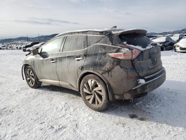 5N1AZ2MH0JN160336 - 2018 NISSAN MURANO S BLACK photo 2