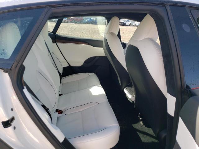 5YJSA1E60MF442552 - 2021 TESLA MODEL S თეთრი ფოტო 10