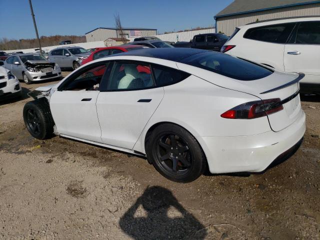 5YJSA1E60MF442552 - 2021 TESLA MODEL S თეთრი ფოტო 2
