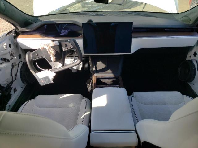 5YJSA1E60MF442552 - 2021 TESLA MODEL S თეთრი ფოტო 8