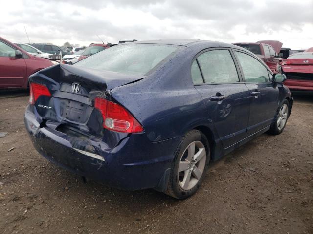 1HGFA16877L051533 - 2007 HONDA CIVIC EX BLUE photo 3