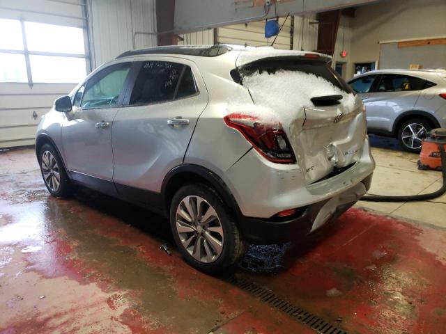 KL4CJASB0KB709687 - 2019 BUICK ENCORE PREFERRED Күміс фото 2