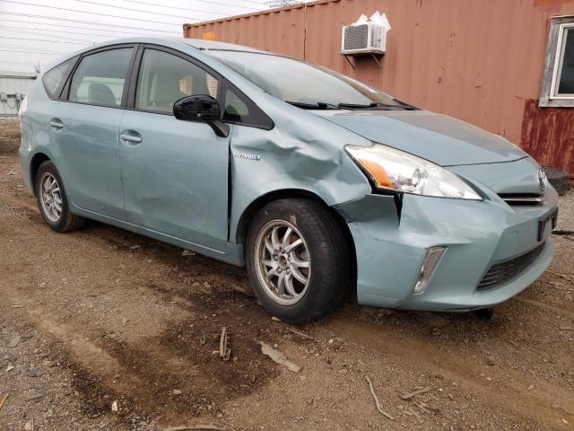 JTDZN3EU9E3356152 - 2014 TOYOTA PRIUS V BLUE photo 4