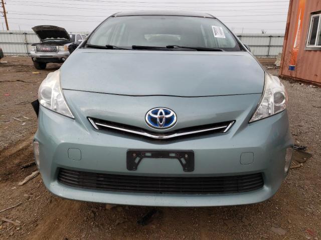 JTDZN3EU9E3356152 - 2014 TOYOTA PRIUS V BLUE photo 5