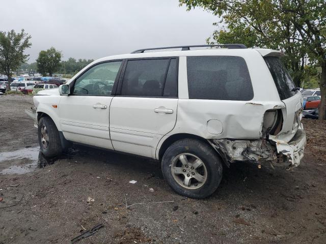 5FNYF185X8B027839 - 2008 HONDA PILOT EXL WHITE photo 2