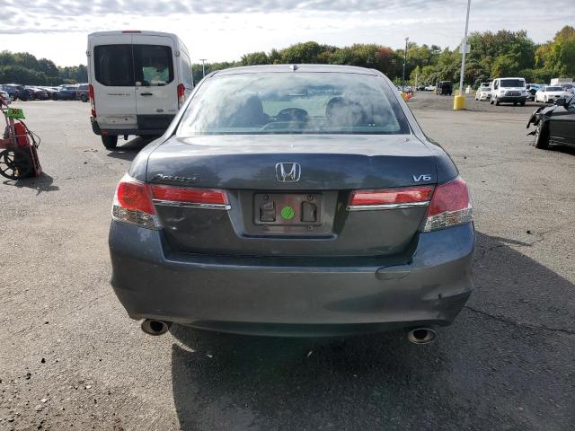 1HGCP3F87BA020591 - 2011 HONDA ACCORD EXL GRAY photo 6