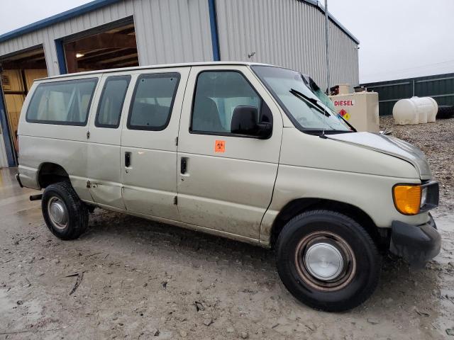 1FBNE31L14HA15135 - 2004 FORD ECONOLINE E350 SUPER DUTY WAGON TAN photo 4