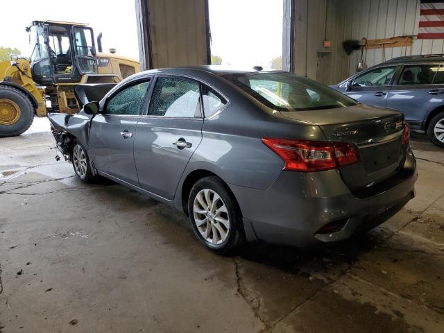 3N1AB7AP2KY303926 - 2019 NISSAN SENTRA S GRAY photo 2